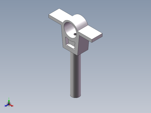 不锈钢管夹-UPVC正等轴测缩略图