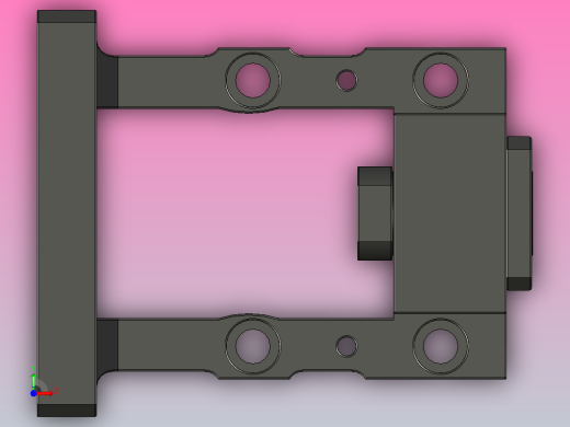 JST20系列电机安装座JST20-130B前视缩略图