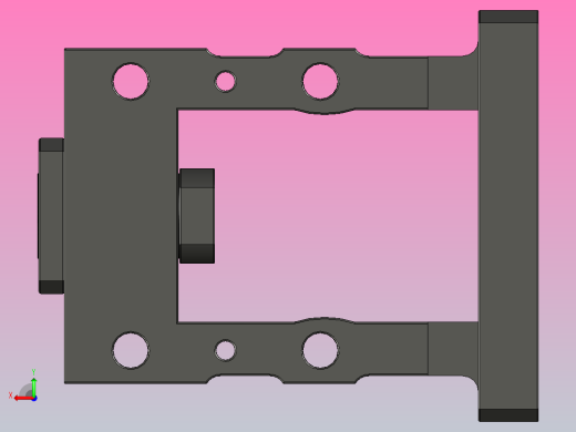 JST20系列电机安装座JST20-130B后视缩略图