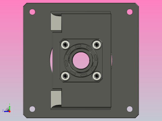 JST20系列电机安装座JST20-130B右视缩略图