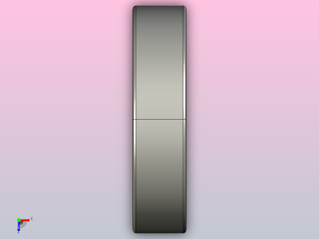 SKF自调心球轴承ball_bearing_2216_ek_0俯视图