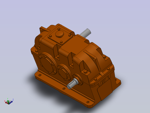 两级圆柱齿轮减速机[ZLY160-20-Ⅰ]