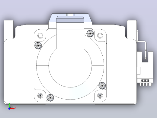 日规模组半封闭丝杆TPA-HNR-110D-1610C-L200-M-Y-P40-N3前视缩略图