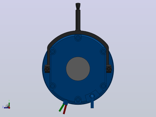 MD-B型电磁圆盘式制动器_MD07-10-B-14-RL-DC24V右视缩略图
