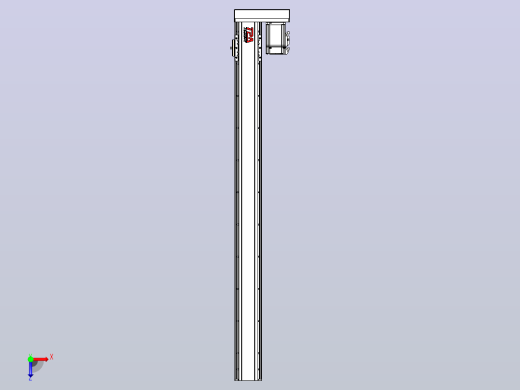 日规模组半封闭丝杆TPA-HNR-85D-1610C-L950-ML-Y-P20-N3俯视缩略图