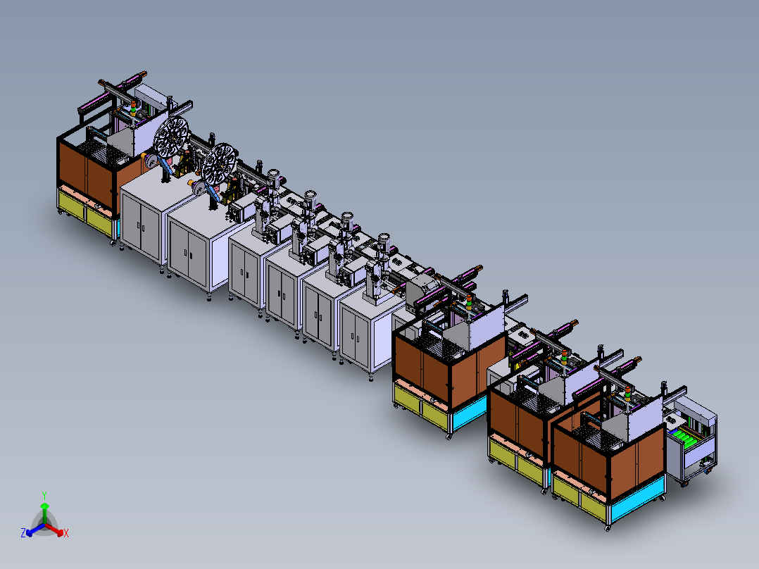 手机充电器自动组装线