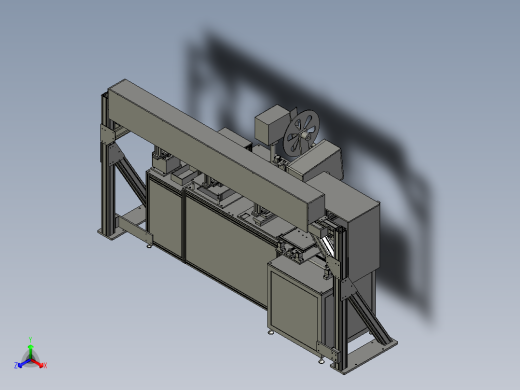7+R008后盖自动检测、除静电、贴膜机