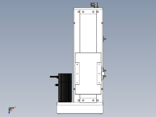 Toyo东佑达直线模组-ECH14-150-BR-200W+煞車俯视缩略图
