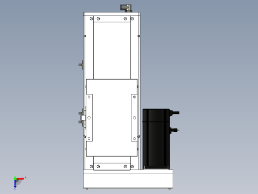 Toyo东佑达直线模组-ECH17-150-BL-750W+煞車俯视缩略图