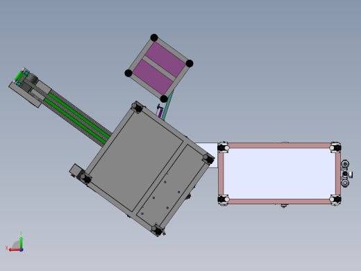 自动供料机3D 包含工程图后视缩略图