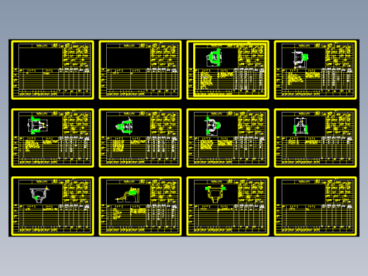 解放牌汽车后桥差速器壳的钻大端面12-Φ12.5孔钻床夹具设计及加工工艺含非标6张CAD图