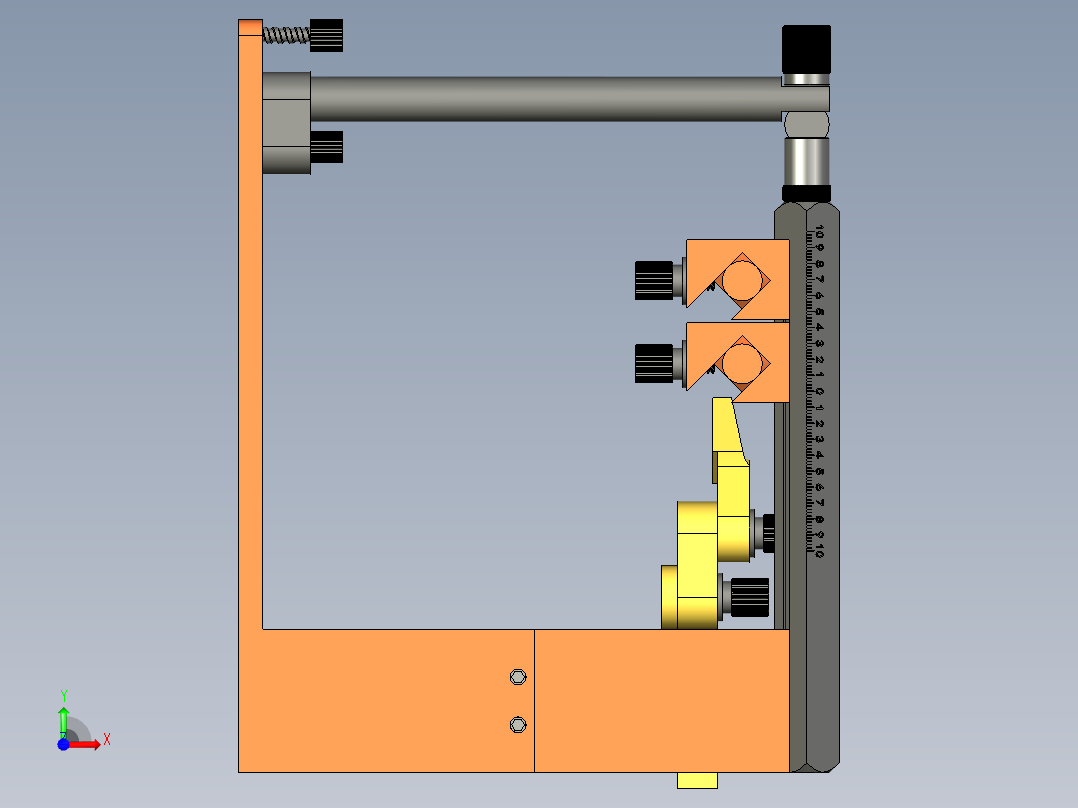 KOPF 1530M动物头架前视图