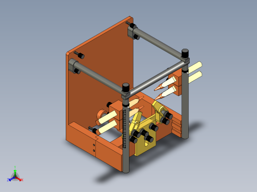 KOPF 1530M动物头架正等轴测缩略图