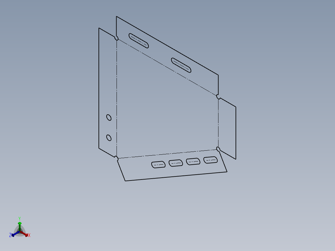 SW建模练习题-practice 28正等轴测图