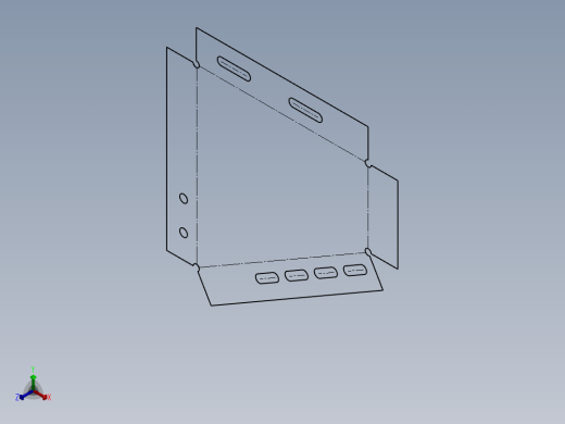 SW建模练习题-practice 28正等轴测缩略图