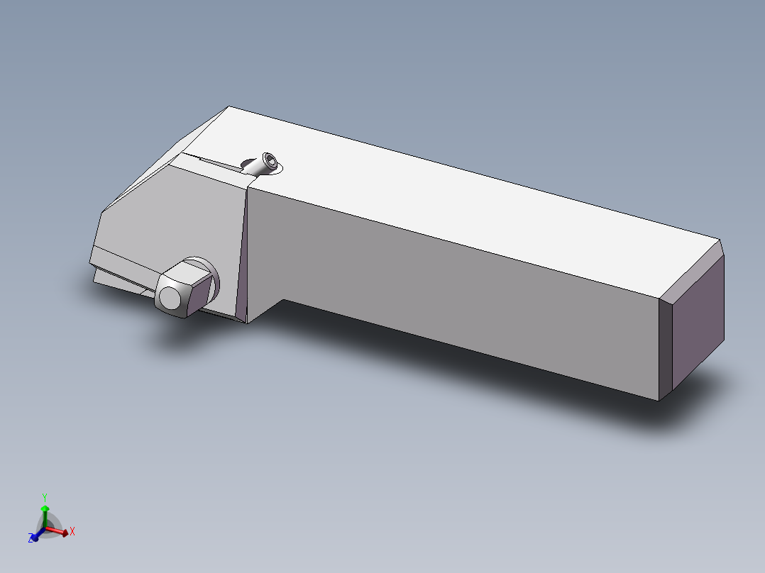 上压式90度外圆车刀
