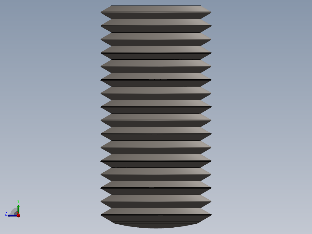 紧固件-0.7500 Allen Screw右视图