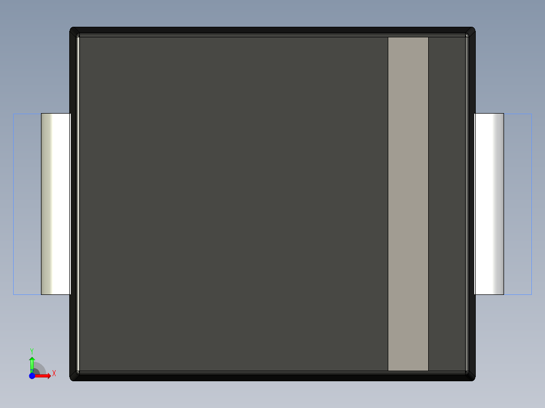 分立半导体元件封装-DO-214AB前视图