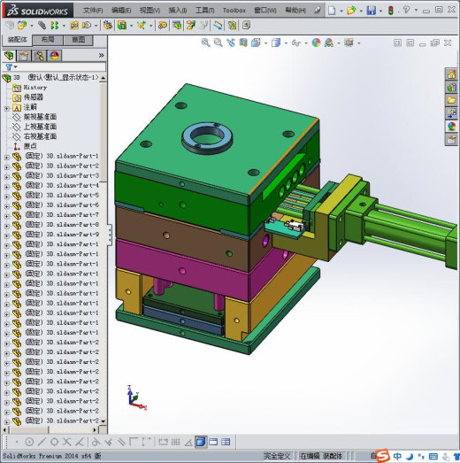 全3D包胶模具缩略图