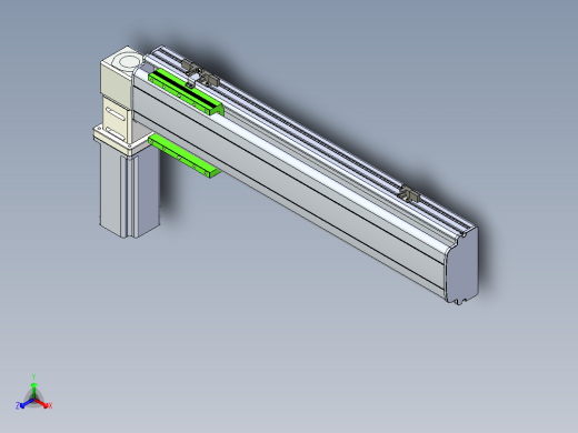 同步带滑台-半封闭B13-L90-S450-L-Z86-D3