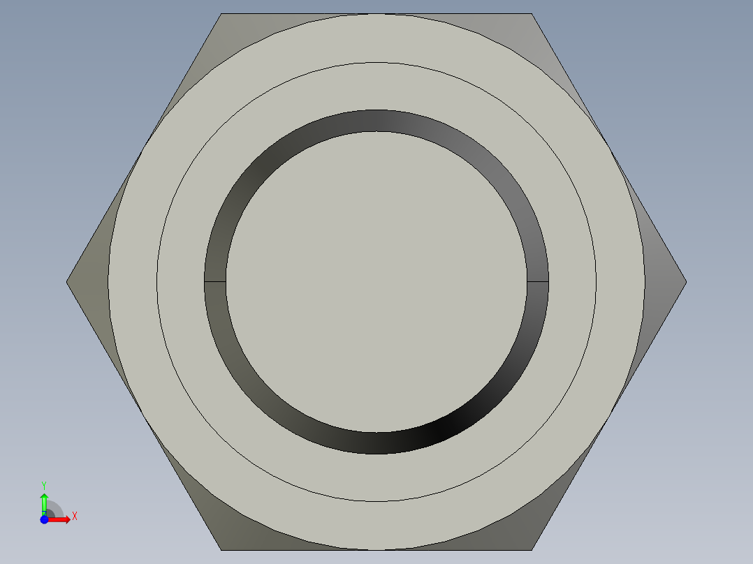 卡套式工业通用硬管接头6_fnu-s前视图