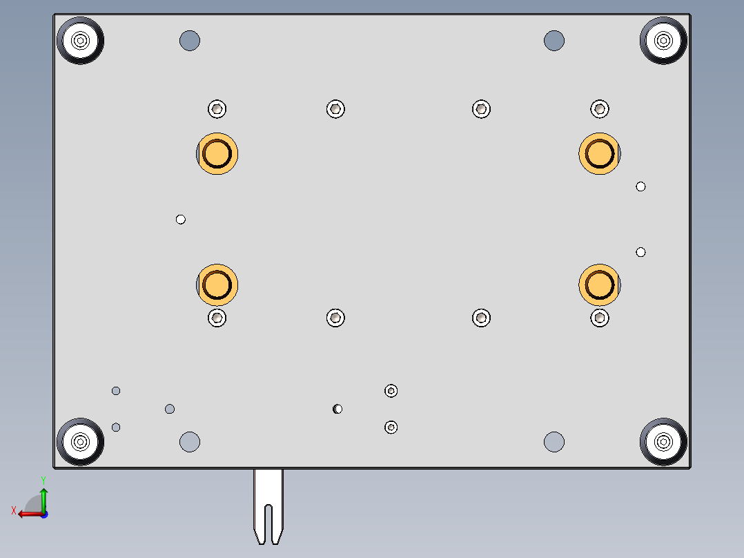 T0198–L向扭力调整治具-C后视图