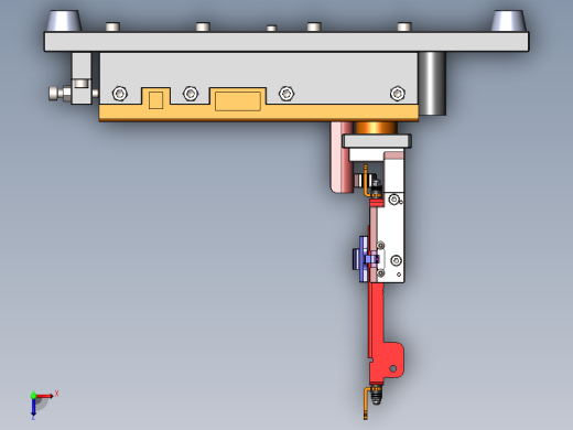 T0198–L向扭力调整治具-C俯视缩略图