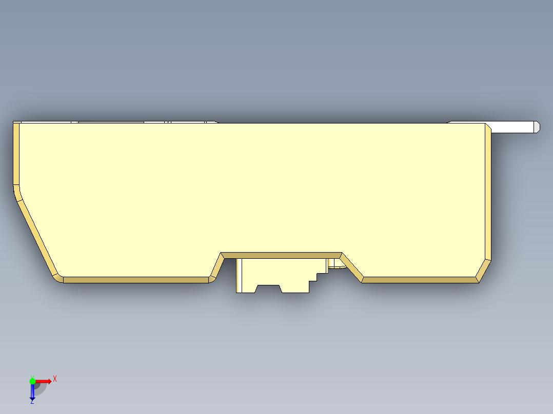 SMT线到板连接器按钮6俯视图