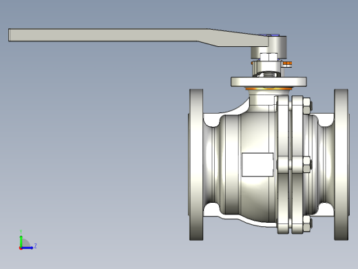 管道手动球阀-水管开关阀-手动阀门md52c150dn80-1左视缩略图