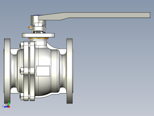 管道手动球阀-水管开关阀-手动阀门md52c150dn80-1右视缩略图