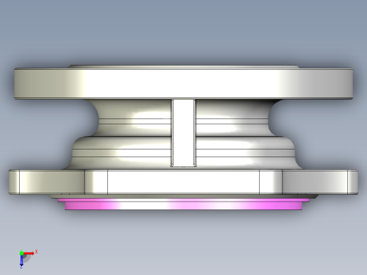 管道手动球阀-水管开关阀-手动阀门User Library-md52c150dn80-1_MD52C150DN80.FCP俯视缩略图