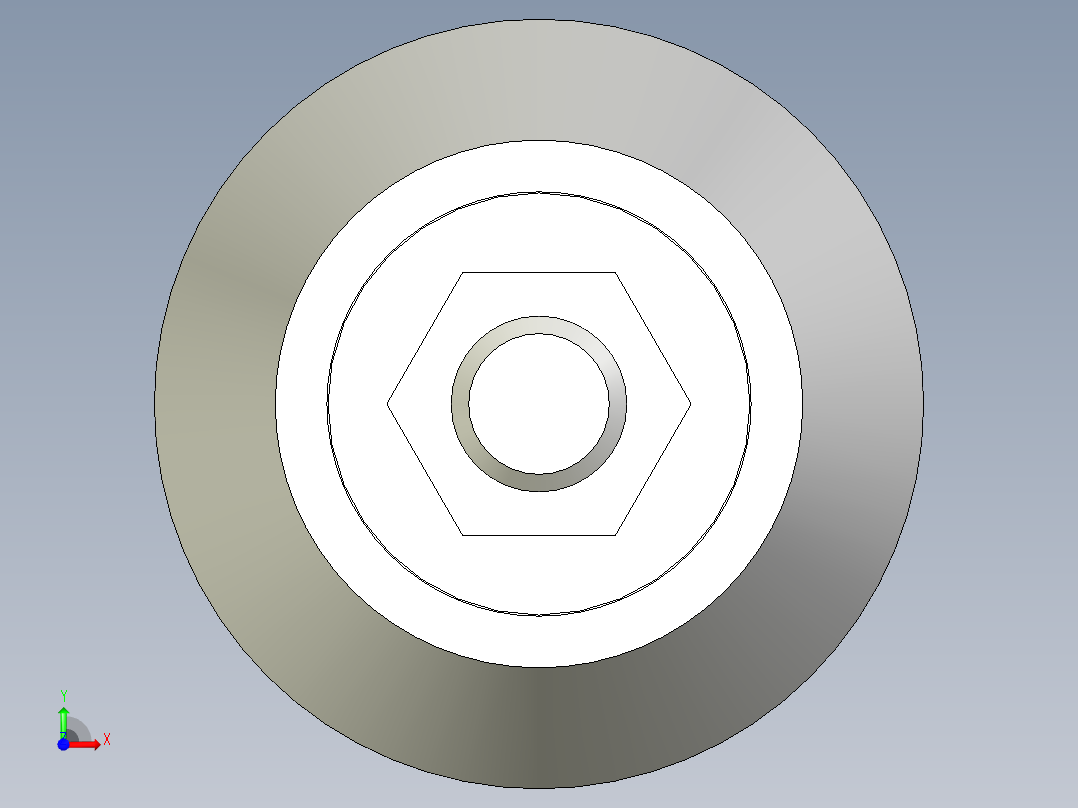 橡膠固定腳座5550,5551-3D多系列多零件图纸模型前视图