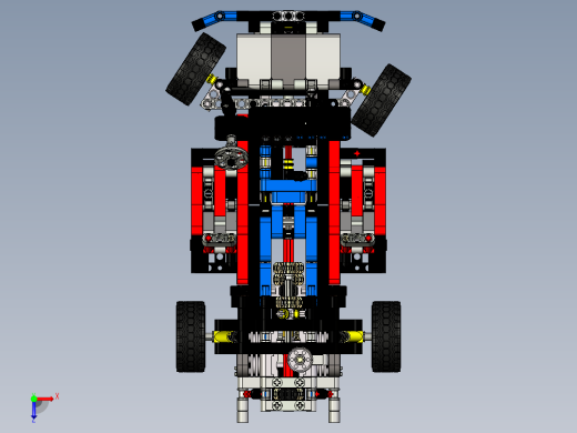 lego-technic-42063-anniversary.6-乐高玩具赛车俯视缩略图