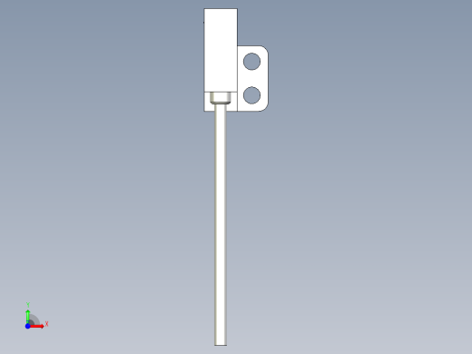 槽型光电传感器LU-R45_3D前视缩略图
