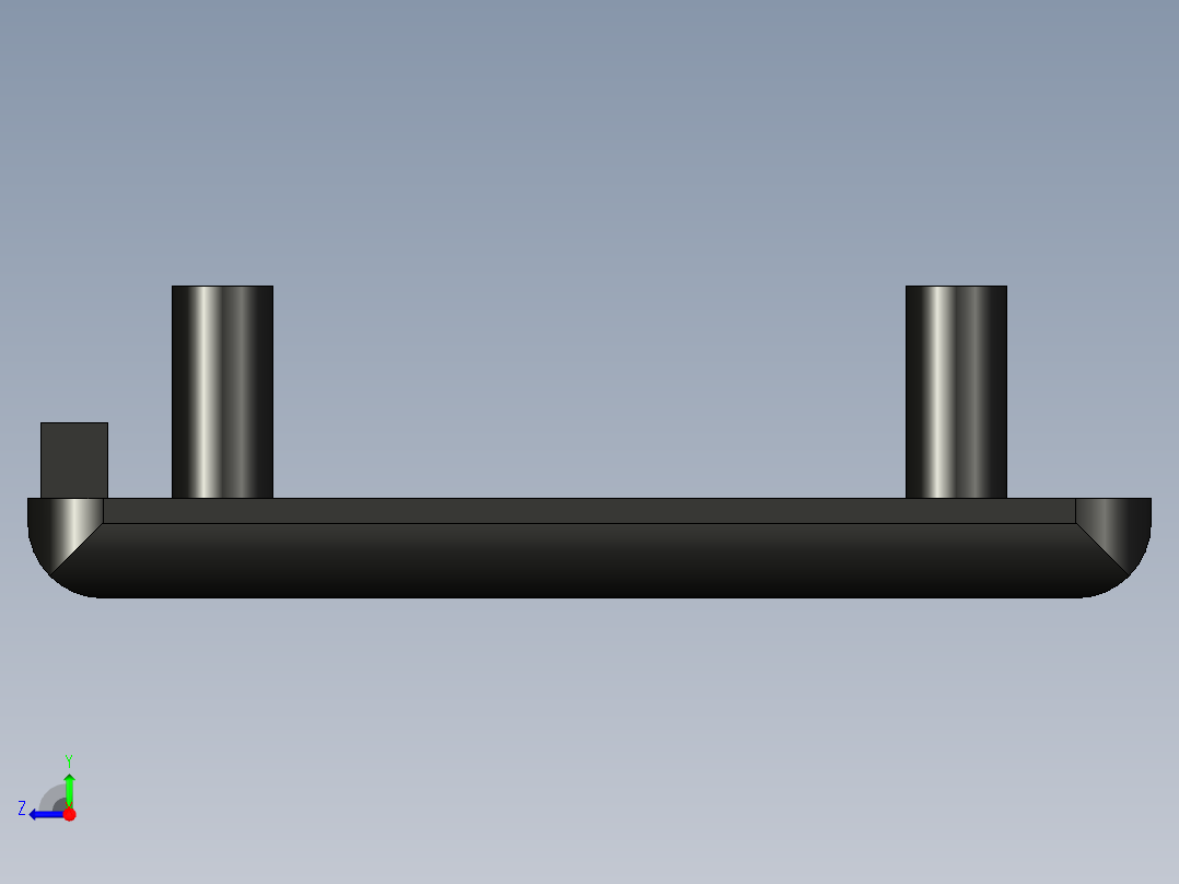 型材-BR 45X45 COVER CAP WITH HOLE KJN523442右视图