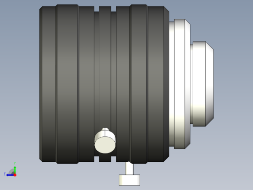 基恩士CV-L16_kc图纸模型右视缩略图