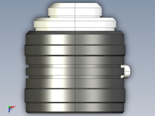 基恩士CV-L16_kc图纸模型俯视缩略图
