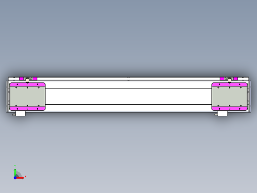 威洛博LC系列3d模型模组2LC14S1Y-S700前视缩略图