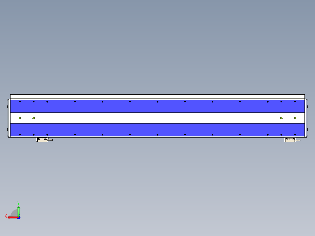 威洛博LC系列3d模型模组2LC14S1Y-S700后视图