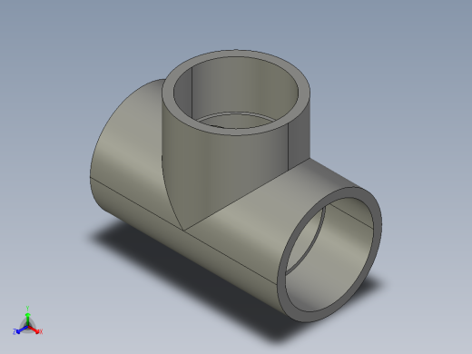 船舶管路系统SeaCor_Tee_SxSxS_37J101030_3in
