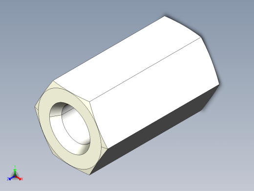 螺帽(長型)2309-3D多系列多零件图纸模型