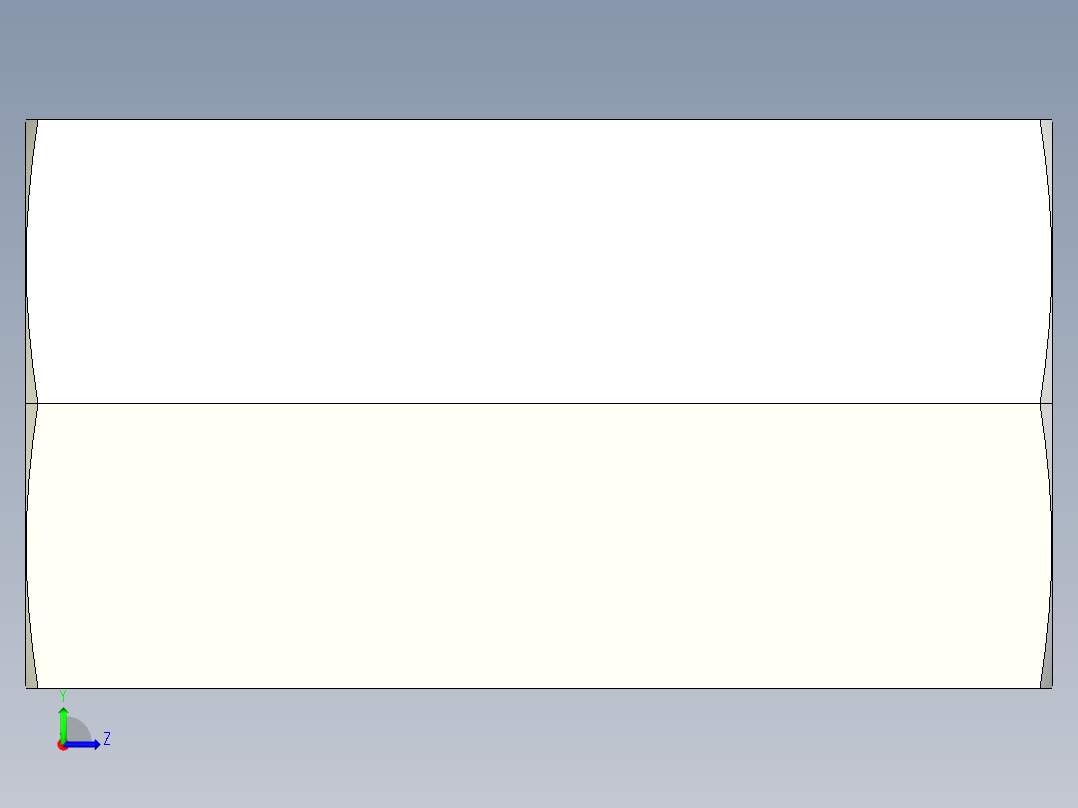 螺帽(長型)2309-3D多系列多零件图纸模型左视图
