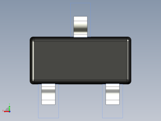 分立半导体元件封装-TO-236AB后视缩略图