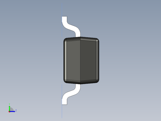 分立半导体元件封装-TO-236AB左视缩略图