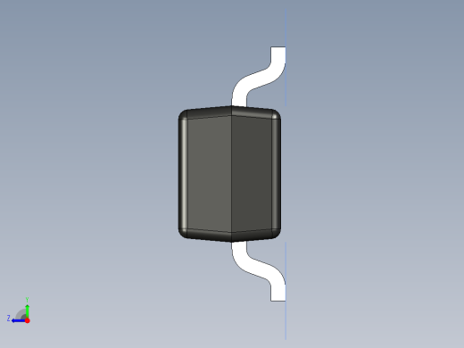 分立半导体元件封装-TO-236AB右视缩略图