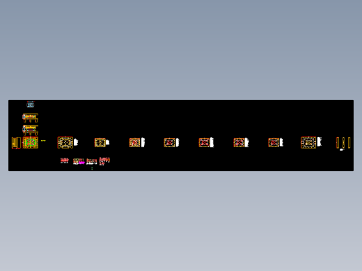 托架冲孔成型模