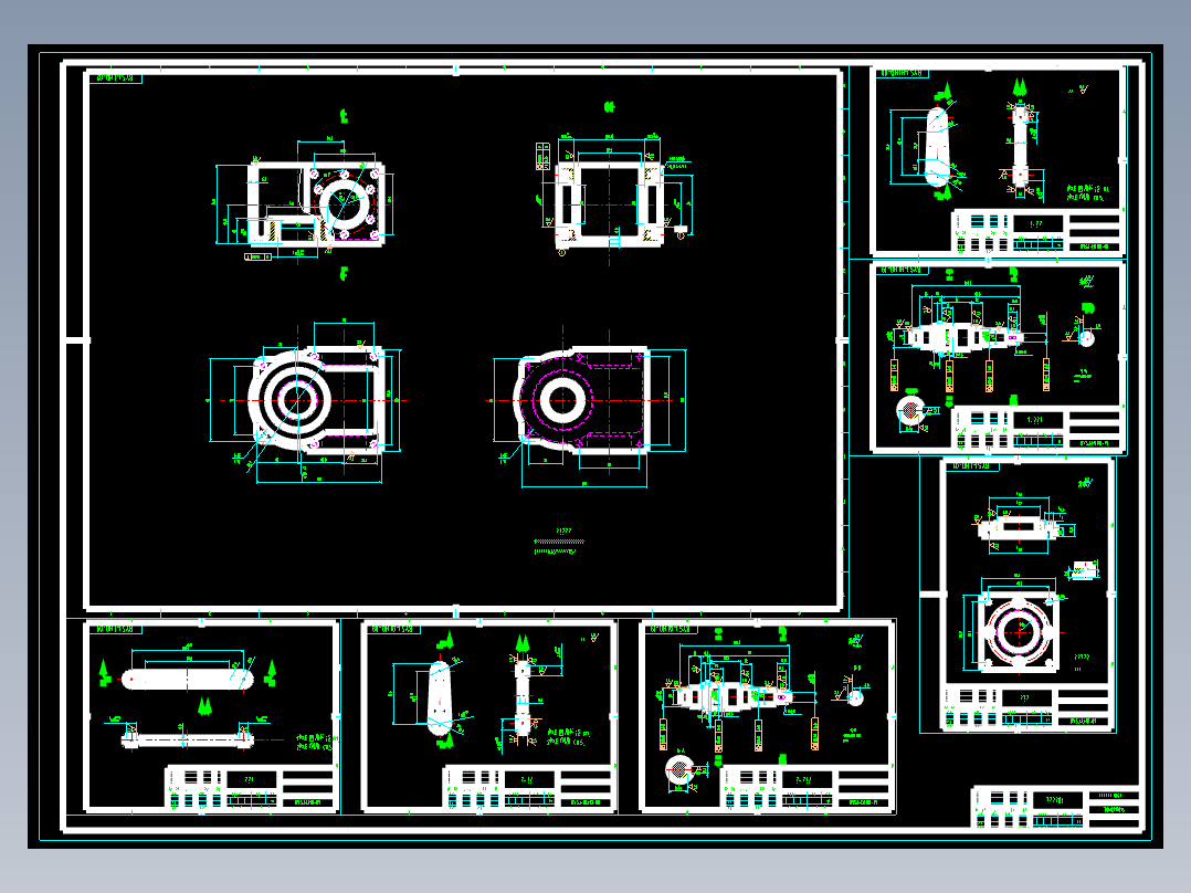 QC004-AMT自动变速器离合器执行机构设计[全套CAD和文档]