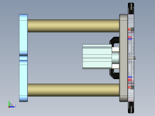 siva-aim-笔记本CNC工装夹具三维模型CNC3左视缩略图