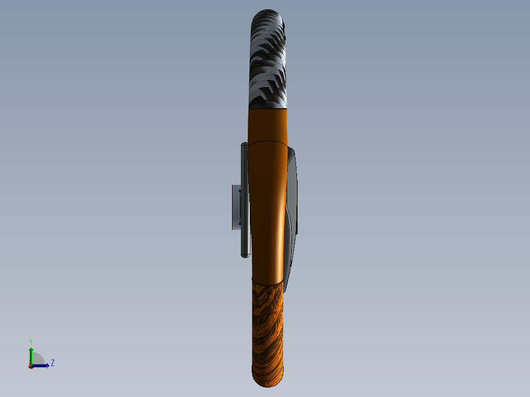 方向盘(19)左视图