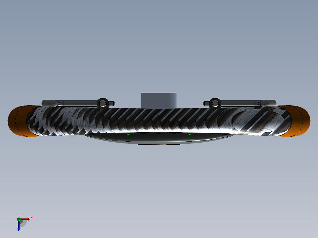 方向盘(19)俯视图